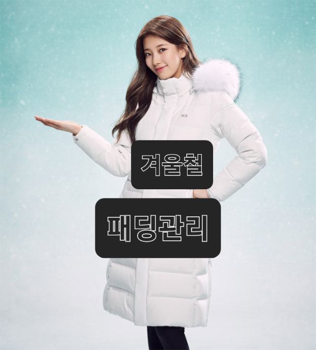 겨울철 패딩관리